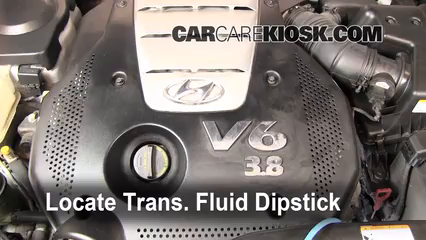 Add Transmission Fluid: 2006-2011 Hyundai Azera - 2007 Hyundai Azera SE ...